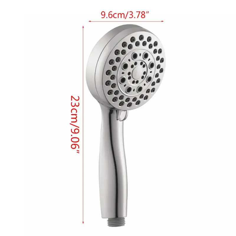 

1Set Handheld Shower Head with Hose High Pressure 5 Spray Settings ShowerHead