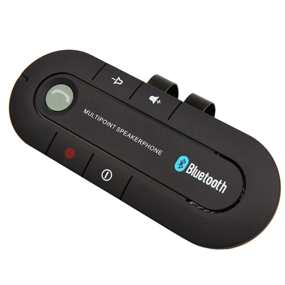 2021 Bluetooth гарнитура автомобильный комплект беспроводной Bluetooth динамик телефон MP3 музыкальный плеер Солнцезащитный козырек клипса динамик те...