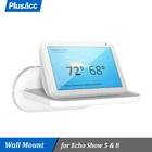 Настенный держатель-полка PlusAcc для Amazon Echo Show 8, 1-го и 2-го поколения, 5, для умного дома, камеры, дома, концентратор-гнездо, стойка, аксессуары