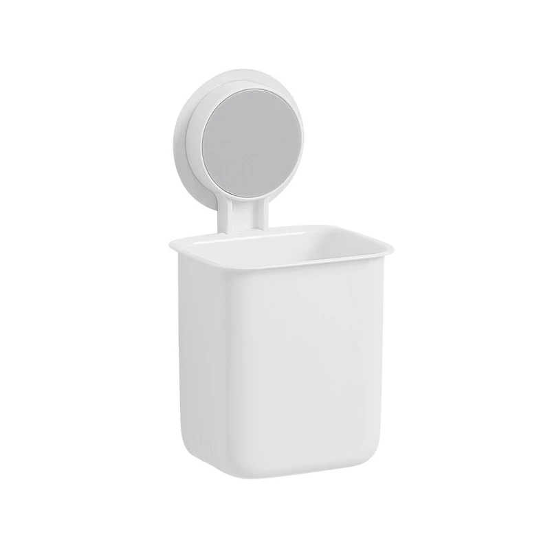 Wall Mounted Toothbrush Holder Toothpaste Mouth Cup Waterproof Drill-FreeBathroom Storage Shelf Portable Rack Organize | Дом и сад