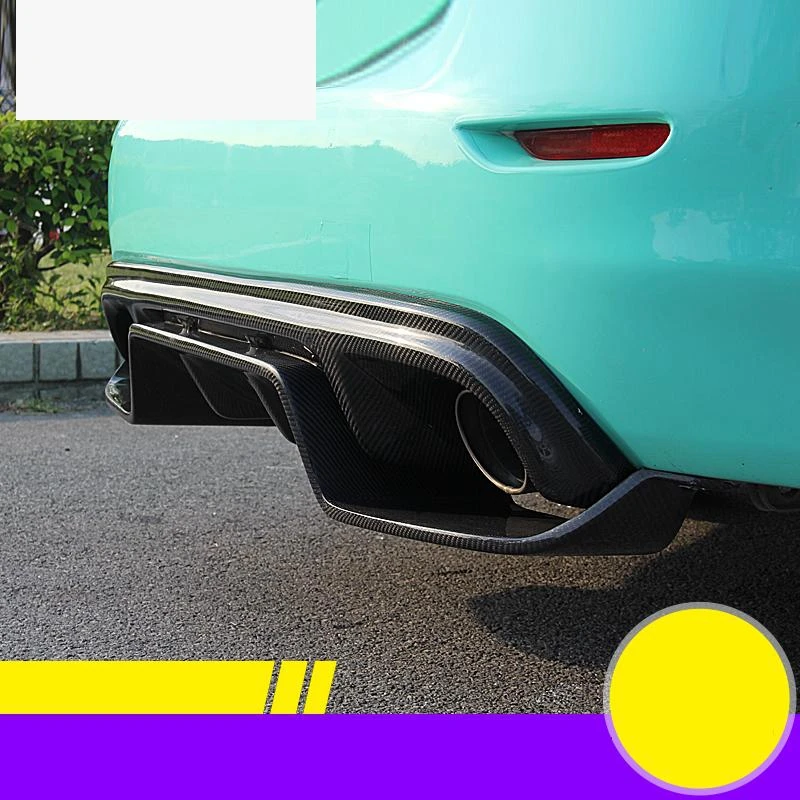 

Splitter Rear Diffuser Parachoques Delantero Tuning Aleron Trasero Lip Car Spoiler Auto Protector Bumper FOR Infiniti Q50 Q50L