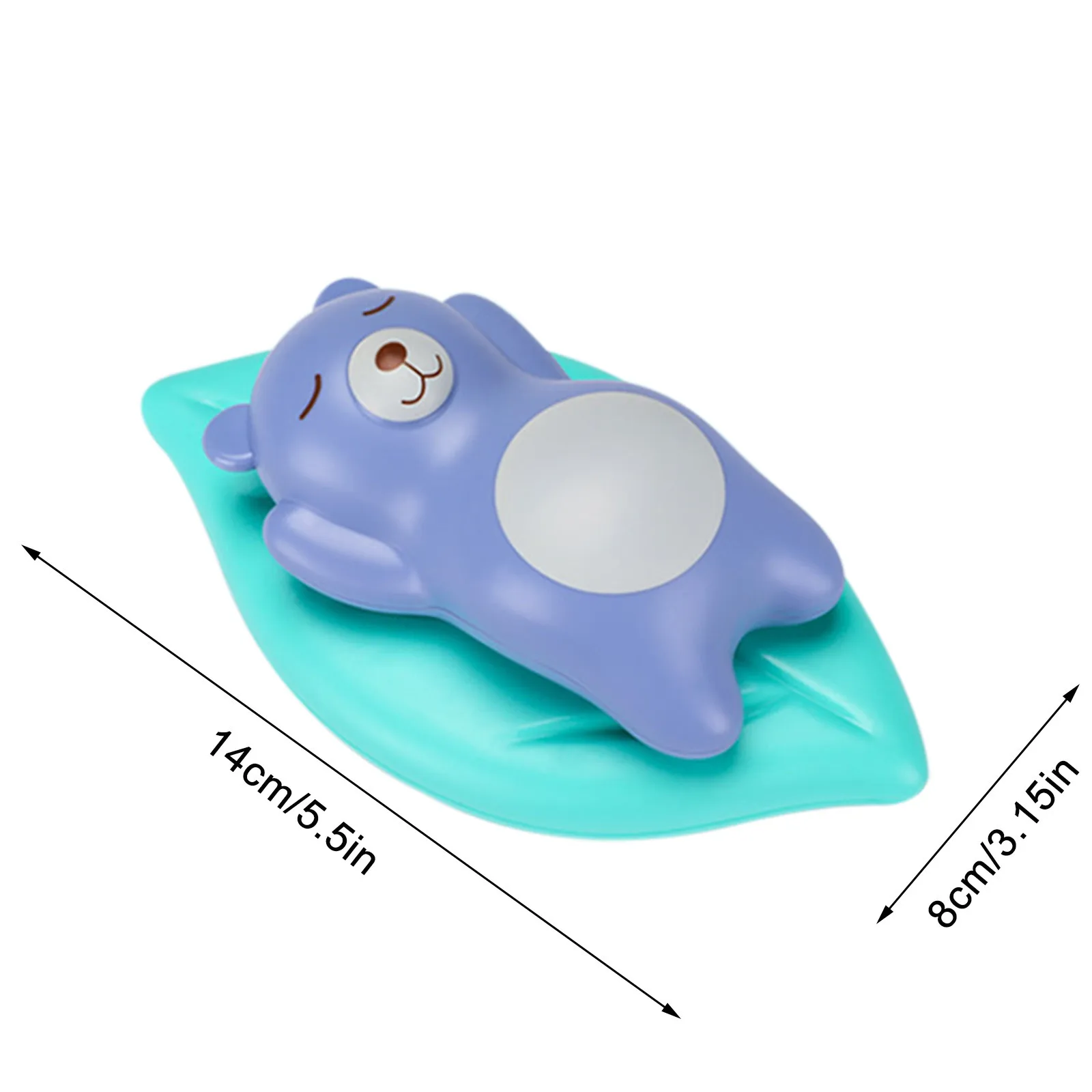 

Nuovo 4pc bambini spiaggia bagno acqua orso cucciolo giocattoli carica ruota d'acqua nuoto Kawaii ornamenti decorativi giocattol