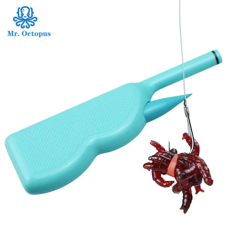 Зажим для земляного червя портативные рыболовные приманки из АБС пластика зажим