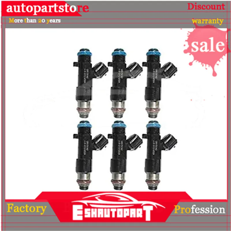 

6 шт. Новый 16600CD700 Топливная форсунка для Nissan Infiniti FX35 M35 G35 V6 3.5L 0280158042