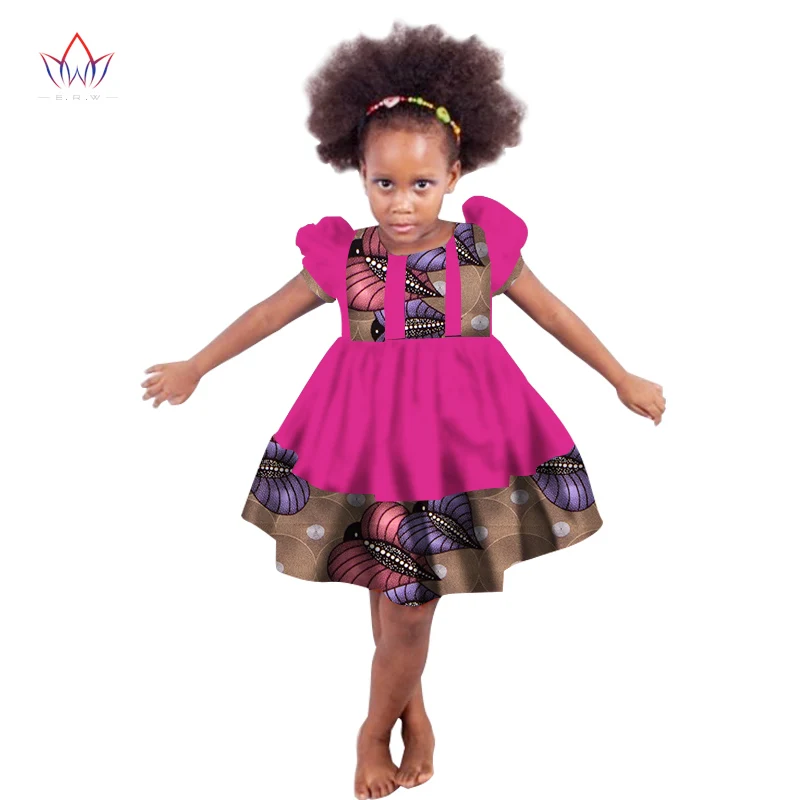 АФРИКАНСКАЯ ДЕВУШКА Костюмы дети Дашики традиционные хлопок Платья для женщин