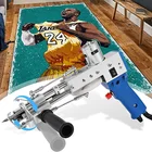 Электрический флокирующий пистолет для ковровых покрытий с вилкой Стандарта ЕССША, инструмент для плетения, флокирующий электроинструмент, машина для шитья и стекания