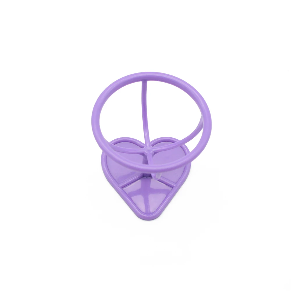 Purple LINSBAYWU 1 шт. красота демонстрационная подставка для макияжа стенд для женщин губка яйцо пуховка сушильная стойка для хранения косметический держатель инструменты - Цвет: Purple