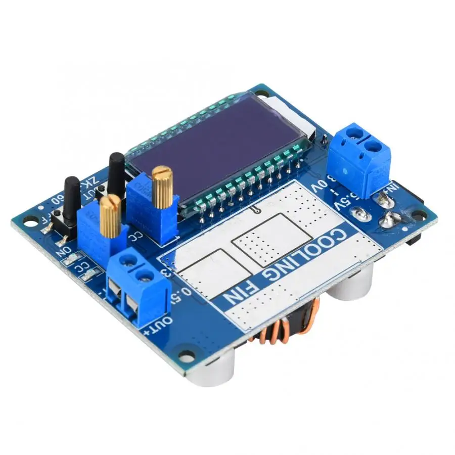 Регулируемый понижающий модуль преобразователя питания 5 30 в 0 в|Инверторы и