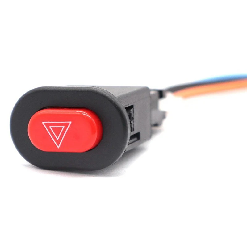 12V 24V 5A Аварийная сигнализация Мотоцикл Скутер Электрический переключатель для