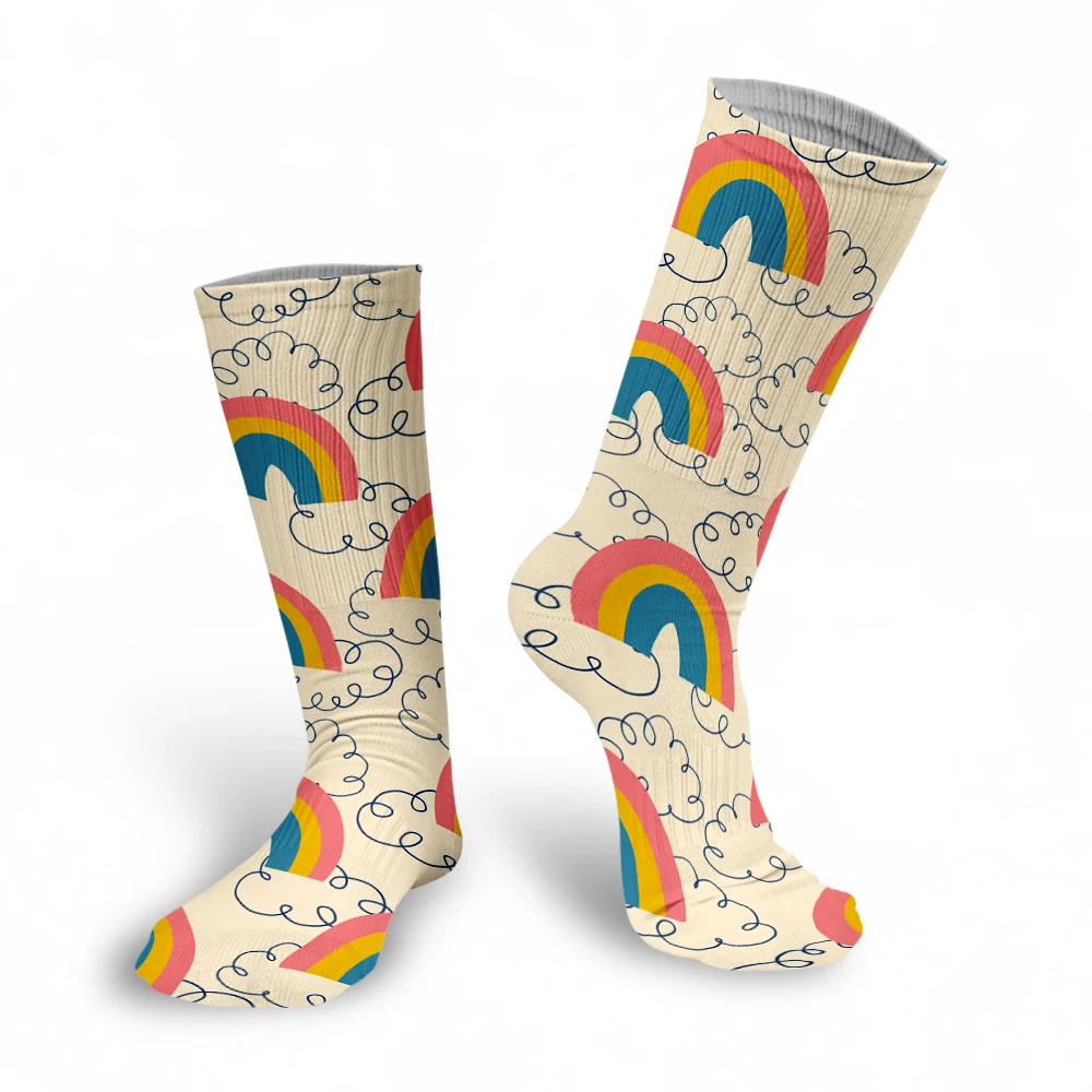 Носки мужские Длинные цветные смешные для скейтборда свадьбы | Мужская одежда