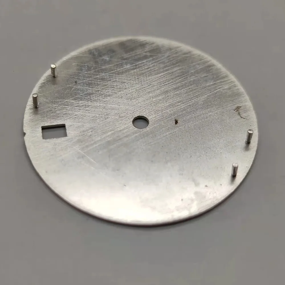 NH35 dial white C3 full luminous dial fit Japan NH35 automatic movement for diving watch SKX007 turtle abalone MM 28.5mm Japan