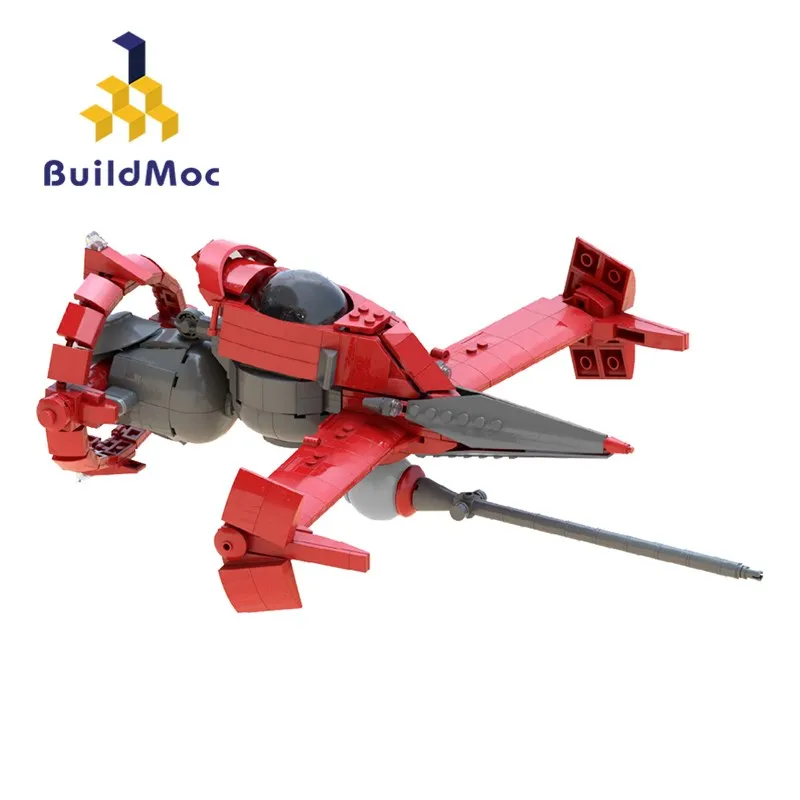 

BuildMoc Star battle Plane Building Blocks Cowboy AircraftHelicopter Army Weapon Soldier Model Bricks Kit Toy for Children Gifts