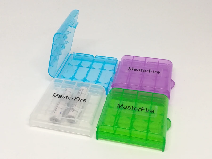 Портативный пластиковый держатель для батарей MasterFire 20 шт./лот коробка органайзер