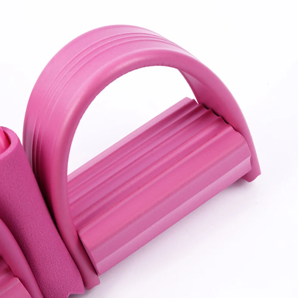 

1 Set of 2PCS Four-tube Foot Pedalling Puller Yoga Resistance Band Foot Pulling Band Yoga Sports Band Set Household Exercise Equ