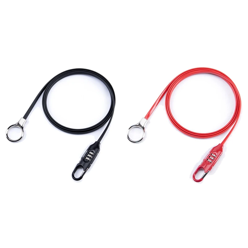 

CXWXC велосипед тросиком, 6FT велосипед кабель основной Self свертываясь спиралью Комбинации трос велосипедный замок, замок для велосипеда кабел...