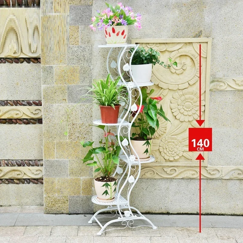 Balcon плантен Стандартный Dekorasyon украшения Garten Dekoration Dekarosyon стенд Balkon железная Балконная Цветочная полка для растений