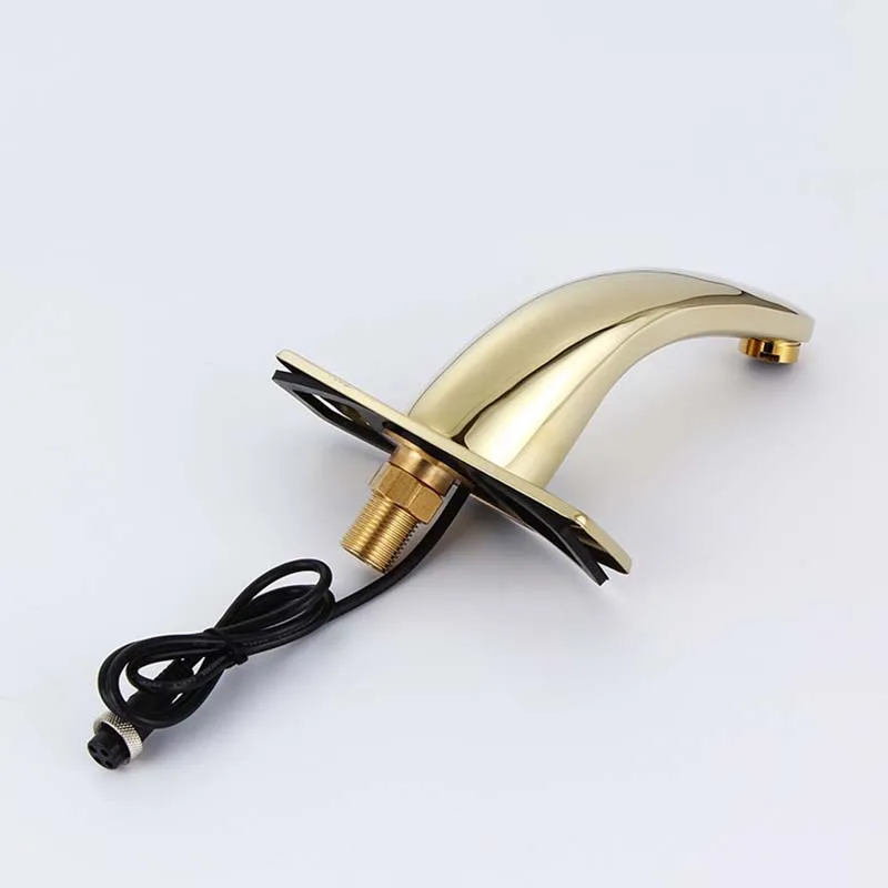 Sensor Facucet Senducs Gold Basin Faucet Quality Brass Automatic Bathroom Mixer Tap Antique Faucets | Обустройство дома
