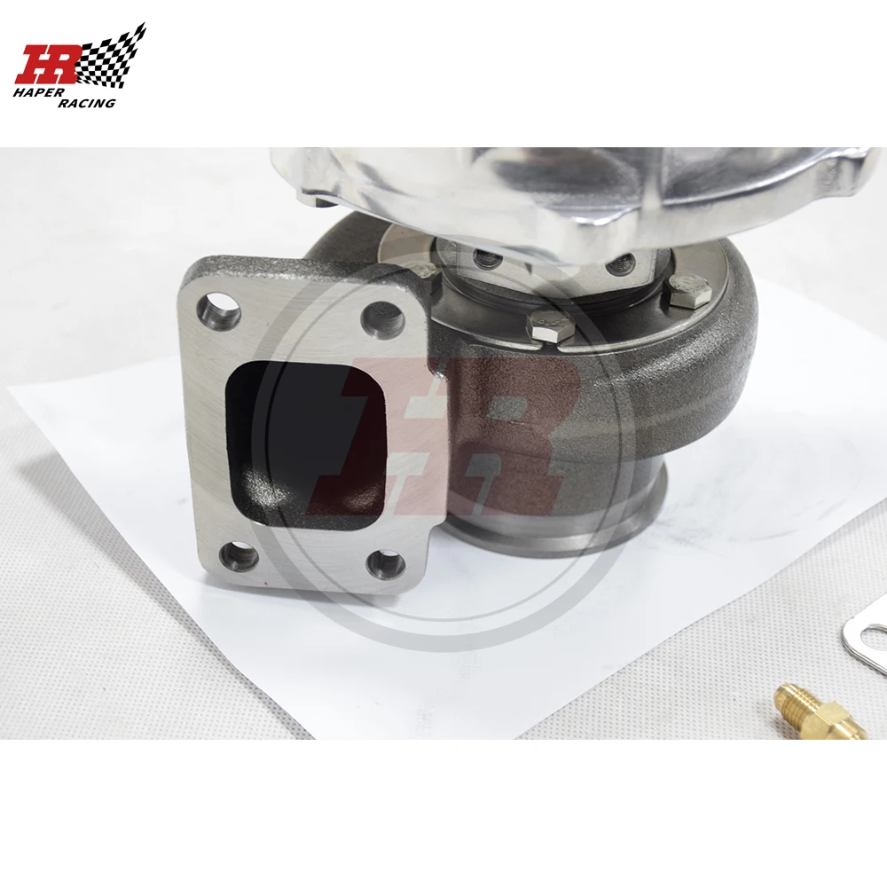 HP RACING GTX3076R GT3076R турбо зарядное устройство. 82 A/R T3 фланец 3 &quotV Band керамический