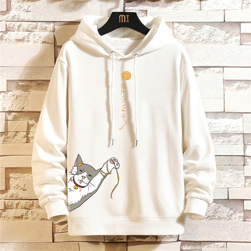 

KALILEX Spring And Autumn Men Sweatshirt Hoodies Original Design Simplicity Trend Streetwear Oversized Hooded Sweatshirt