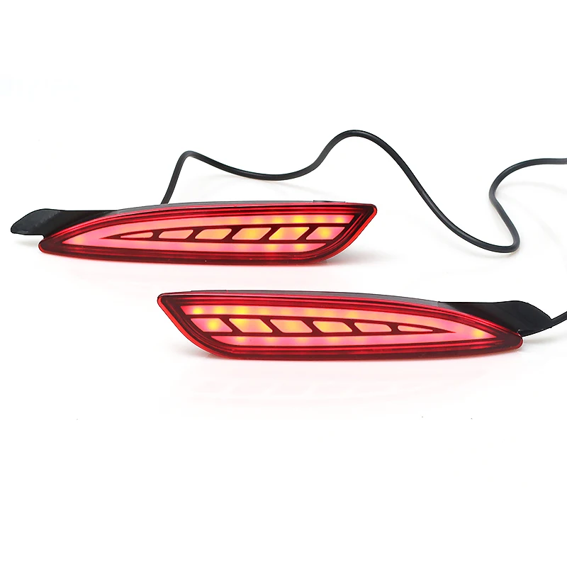 Светодиодная лампа PMFC для заднего бампера стоп сигнал динамический поворотный