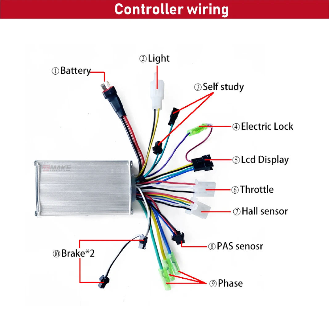 Комплект электровелосипеда с двигателем высокоскоростная бесщеточная