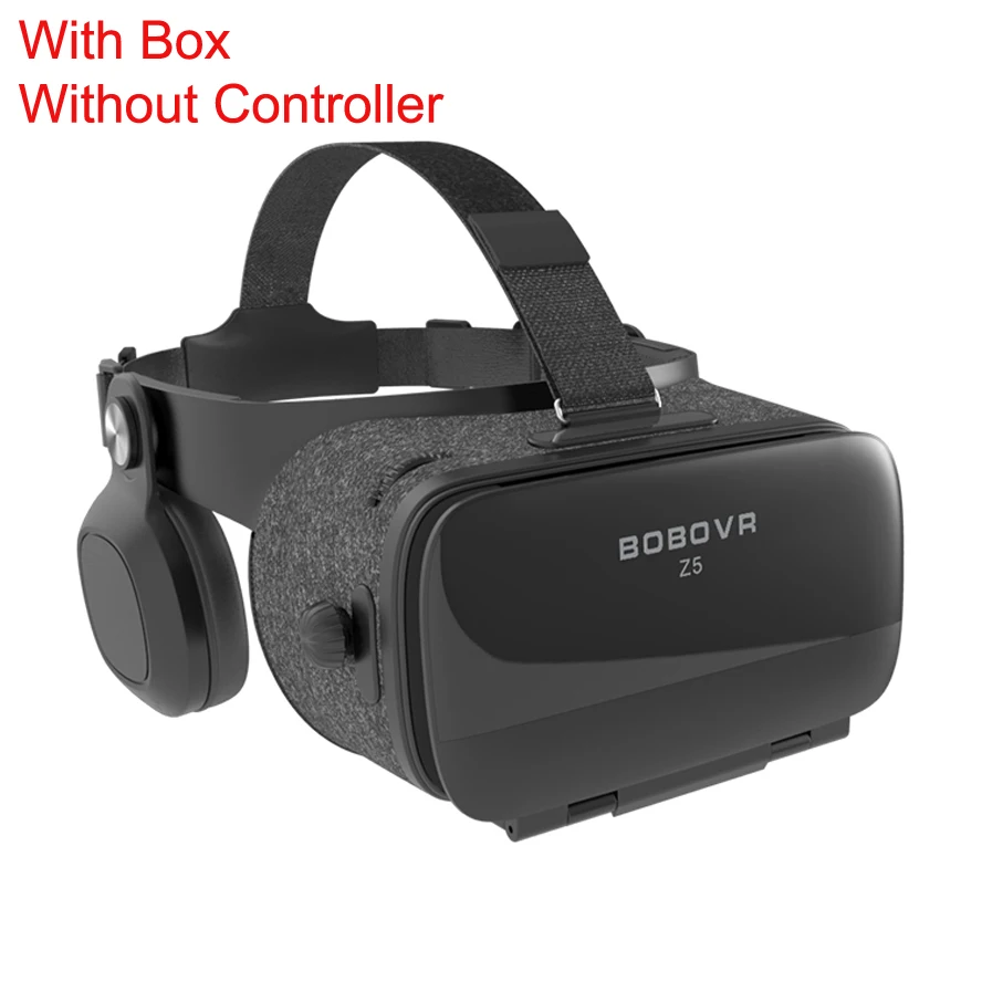 Z5 Очки виртуальной реальности 3D гарнитура шлем для смартфона FOV120 стерео гарнитура иммерсивная модель VR контроллер - Цвет: Z5 Box