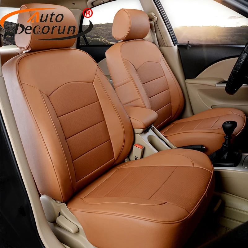 Автомобильные чехлы AutoDecorun для сидений Ford Explorer 2016 2017 2018 ПВХ кожаные 22 шт./компл.|seat