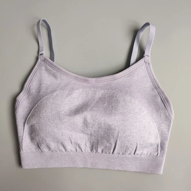 Женский бесшовный спортивный бюстгальтер Nepoagym с эффектом пуш ап топ для