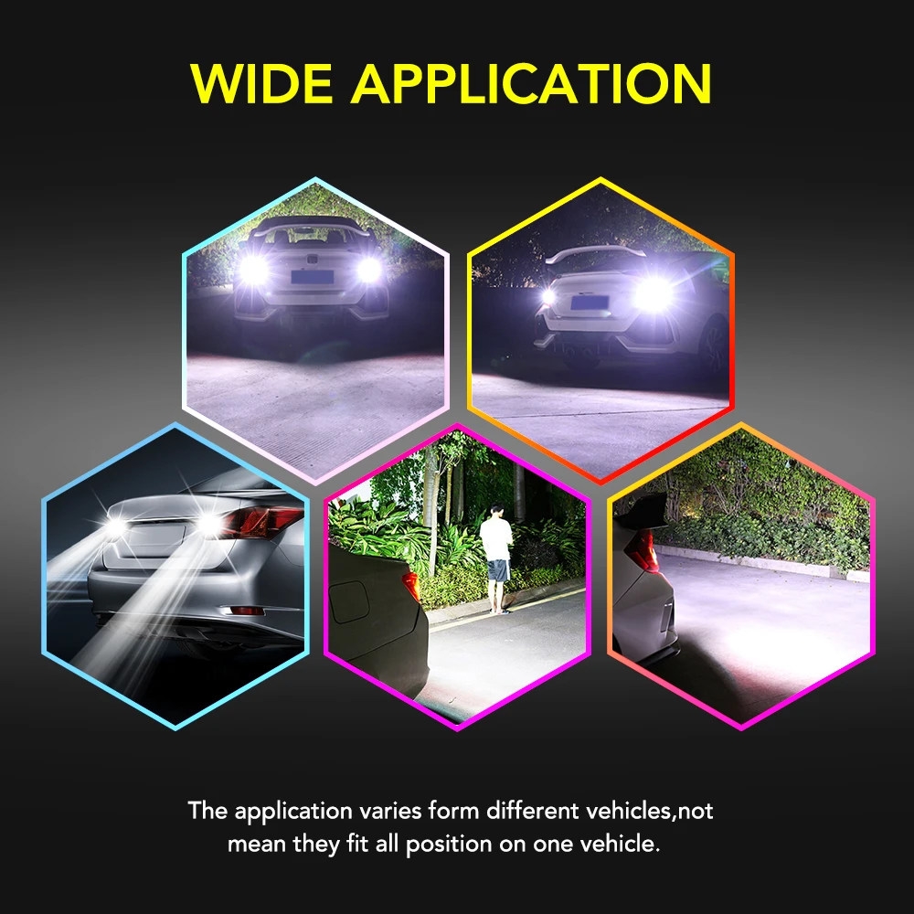 2 шт. BA15S P21W 1156 Canbus автомобильная LED лампа заднего хода для Chevrolet Cruze Epica Lova Jeep Renegade Compass Wrangler Dodge On.