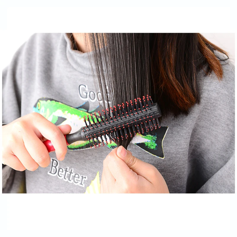 1 шт. профессиональная расческа для дома и путешествий Круглый гребень волос