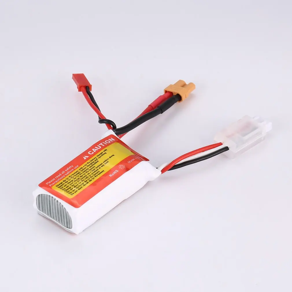 HOT ZOP Power 7.4V 550mAh 70C 3S 1P Lipo Battery JST XT30 Plug Rechargeable for RC Racing Drone Helicopter Car Boat Model | Игрушки и