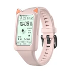 Чехол для HUAWEI HONOR Band 6 с изображением кота + силиконовый ремешок милый мультяшный устойчивый к царапинам HUAWEI Band 6 аксессуары