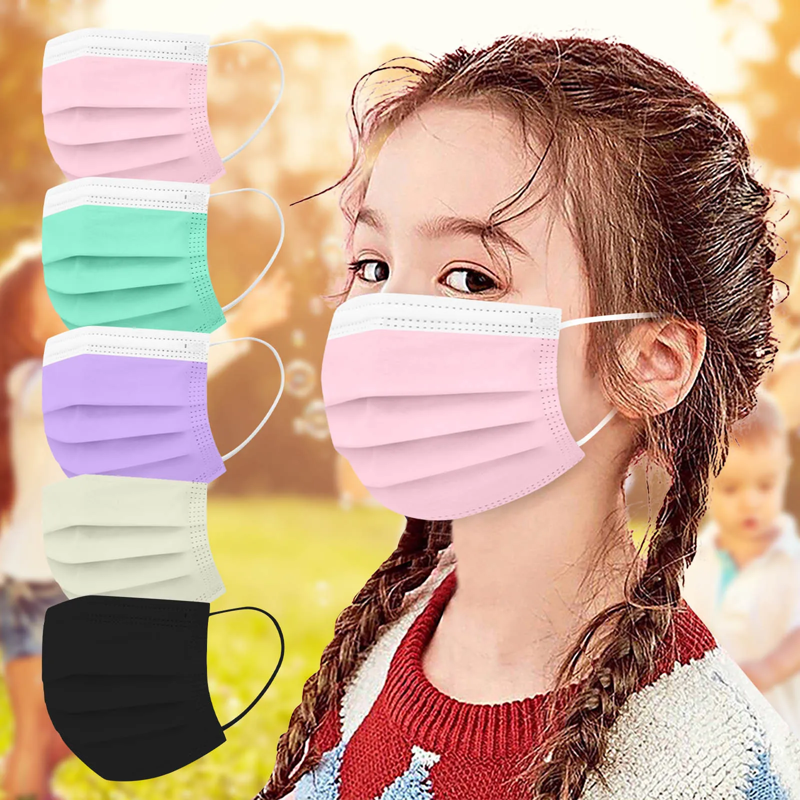 

Children Face Mask Disposable Mascarillas Quirurgicas Homologadas Mascarillas Niños Face Masks 3 Ply Mask Masks Masque Enfant