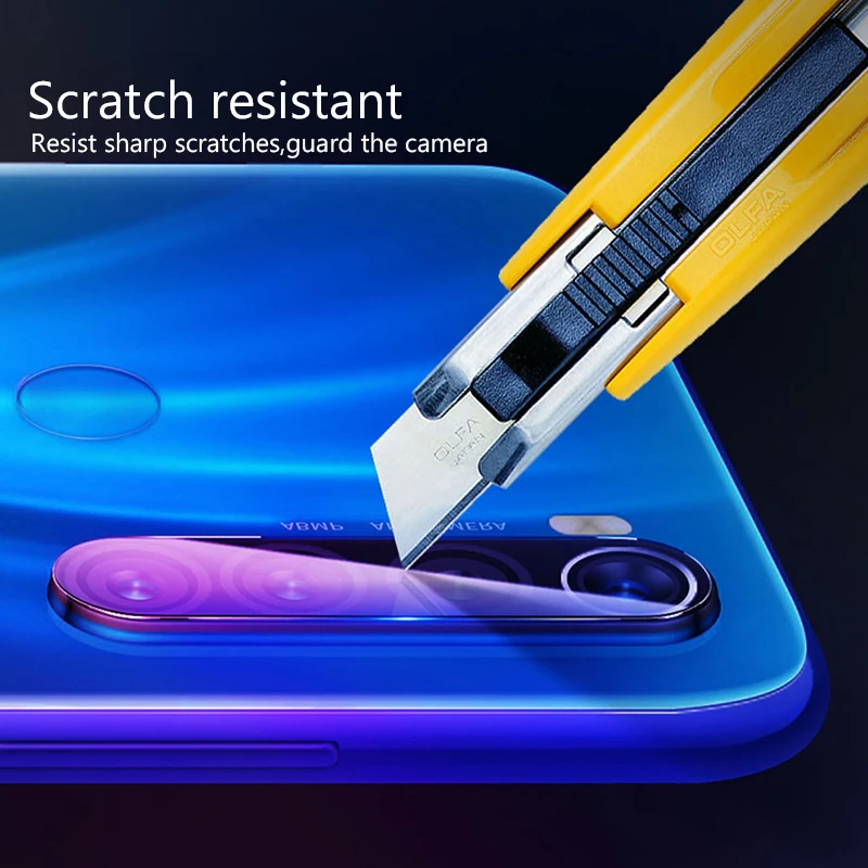 Пленка Hacrin для объектива Xiaomi Redmi Note 8 T закаленное стекло задней камеры Защитное 2