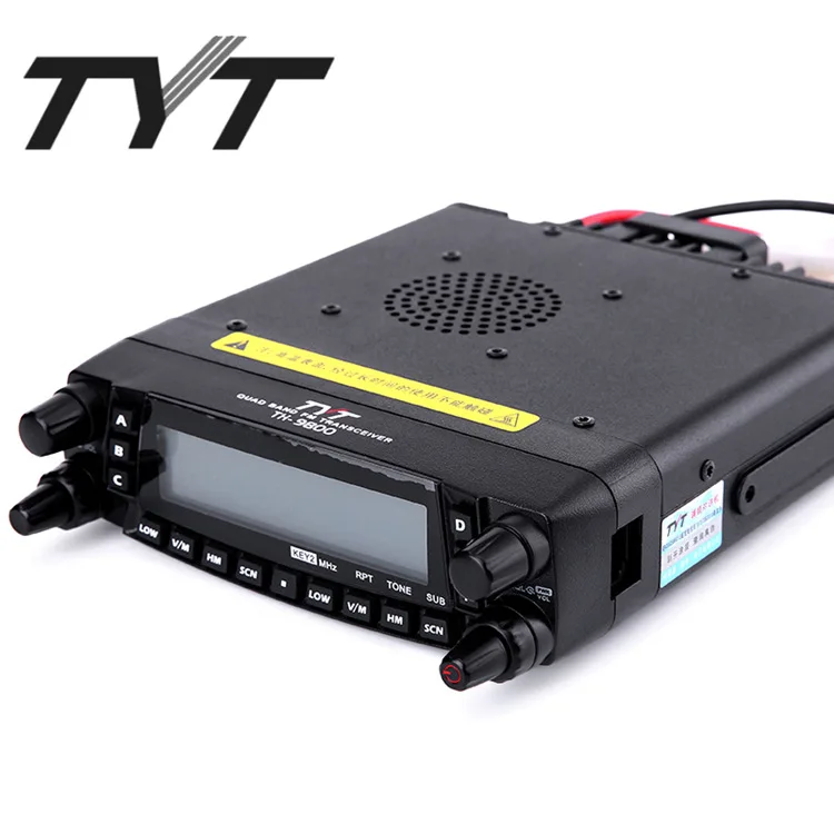 2011A Quad Band иди и болтай Walkie Talkie TYT TH 9800 29/50/144/430 МГц 50 Вт двойной Дисплей Мобильная