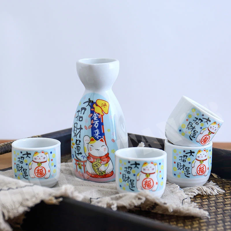 5 шт./лот японский фарфор винтажный керамический горшок чашки для ликера Набор