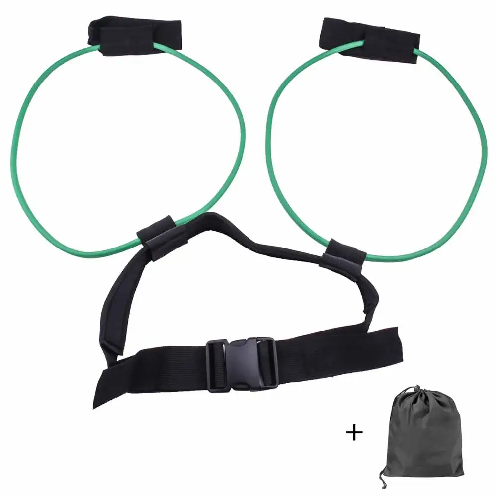 

Fitness Booty Bands Bounce Trainer Elastic Pull Rope Squat Resistance Bands Adjust Waist Belt Leg Strength Agility Training