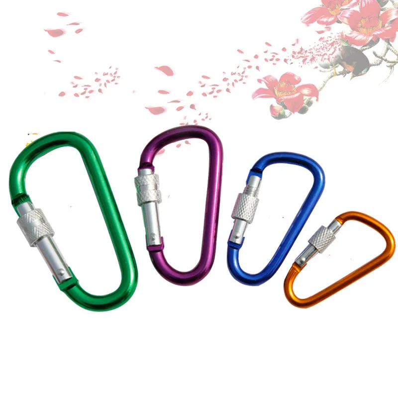 Карабин для скалолазания #4 в форме тыквы на открытом воздухе из алюминиевого