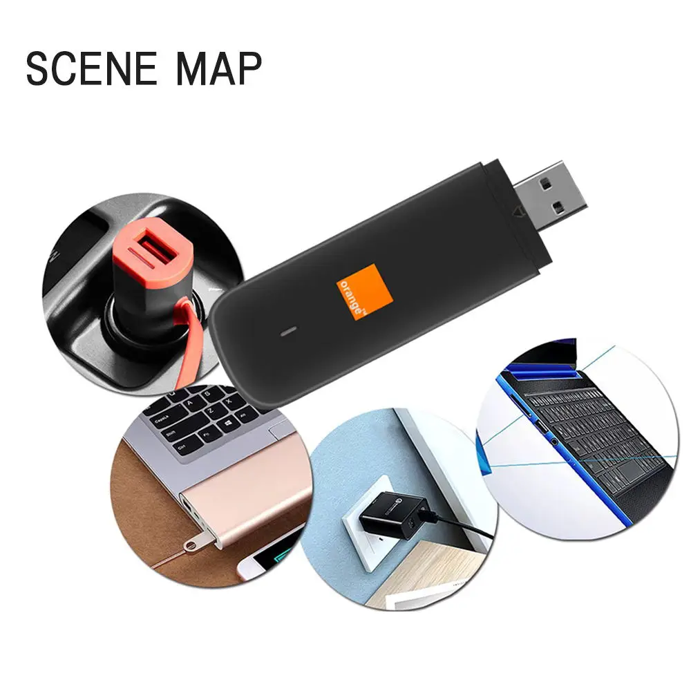 Разблокированный USB ключ HUAWEI E3372 с 2 антеннами 4G CRC9 шт. 150 Мб/с 4g LTE|lte usb dongle|usb dongledongle |