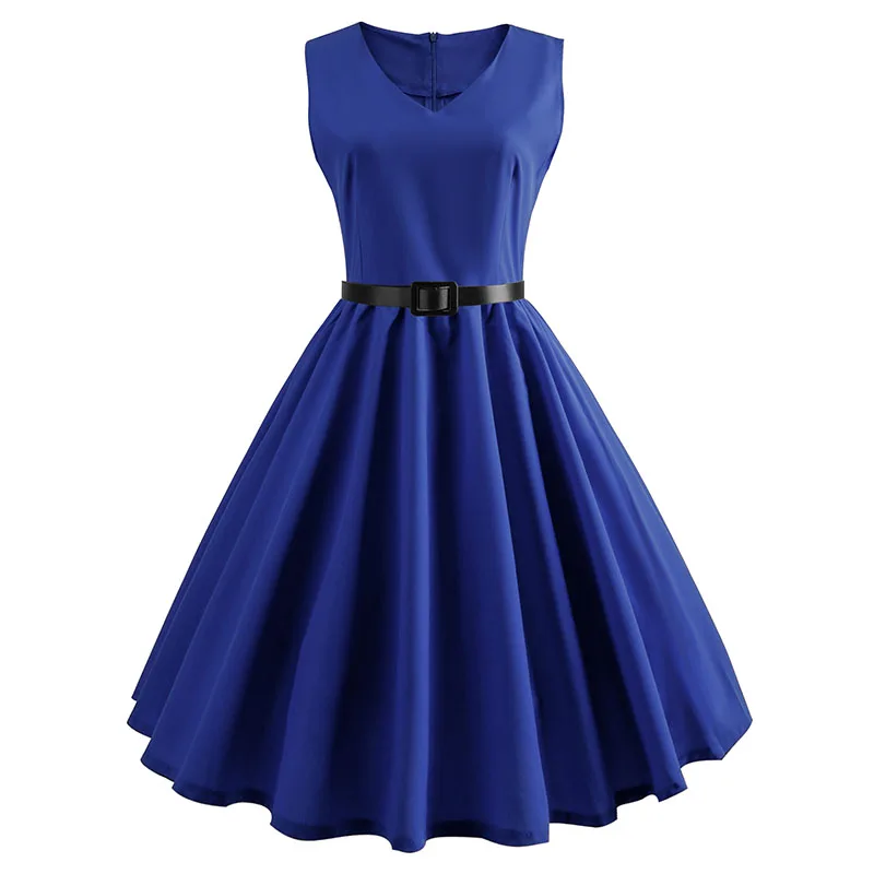 Летнее платье для девочек Женская одежда элегантный Винтаж с цветочным принтом