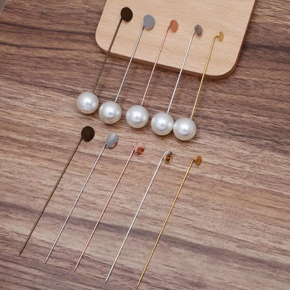 

Броши на концах с жемчугом, 6/8/10 мм, 150 шт., защитный шарф булавки для свитера, бижутерия хиджаб булавки, мусульманские броши для хиджаба BPB3-01