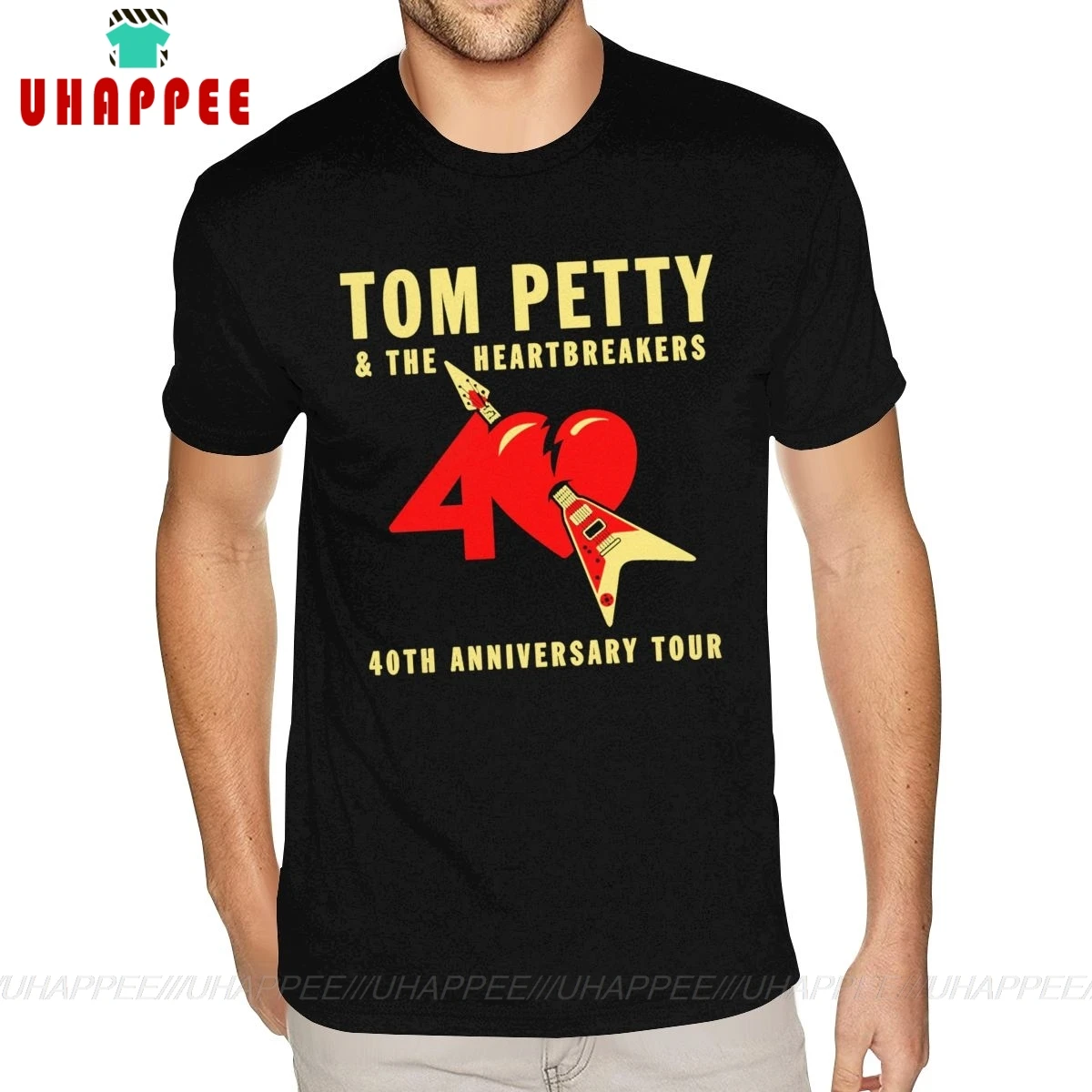 Популярные маленькие футболки на 40 юбилеев большого размера черная рубашка для