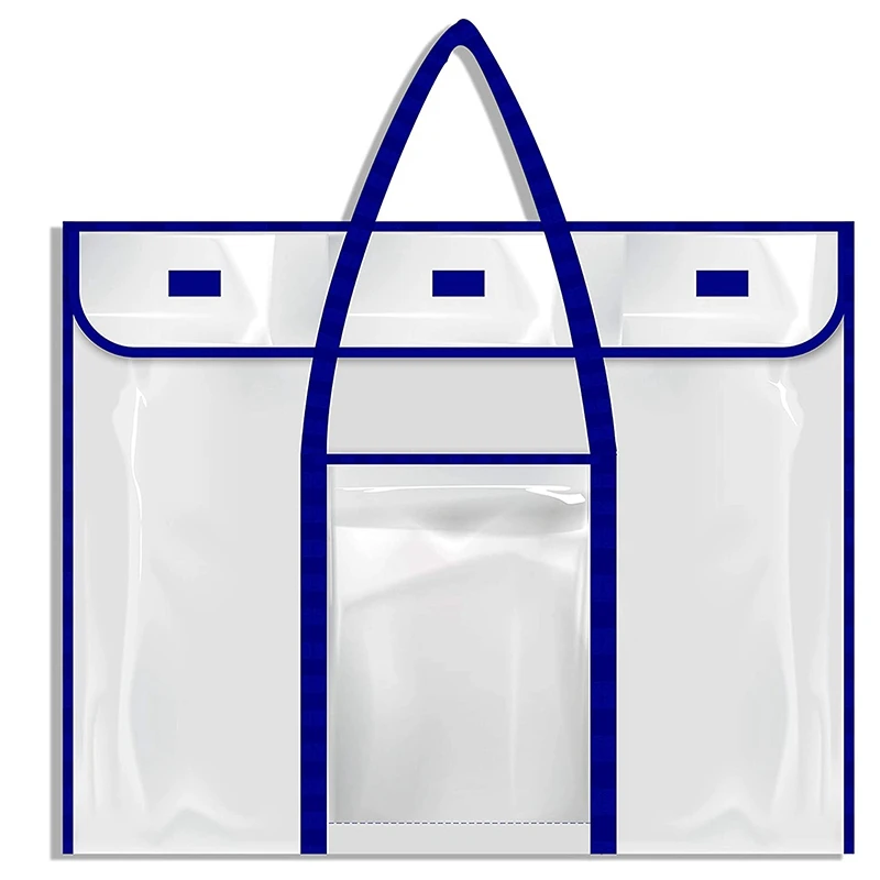 

Large Bulletin Board Poster Storage Bag Teaching Material Art Portfolio Container For Classroom Organization