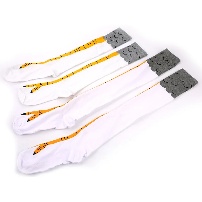 

Creative Chicken Winter Autumn Women's Thigh High 3D Cartoon Ainimals Socks