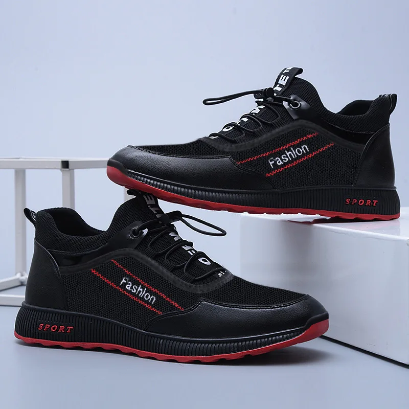 Mhysa 2019 spring fashion men's casual shoes breathable and comfortable new lace-up flat wear-resistant non-slip L482 | Обувь