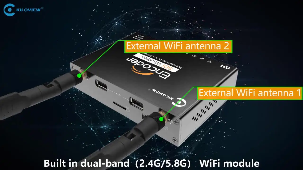 

Kiloview G2 WIFI 4G Video Encoder