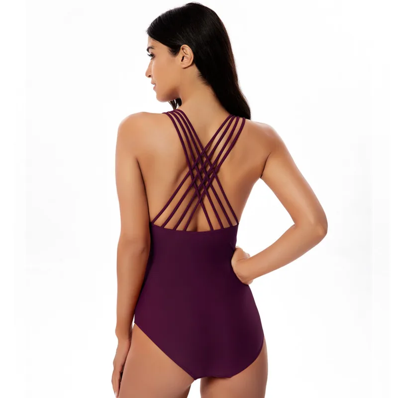 Sexy Bikini 2021 Swimsuit Solid Bandage string Bikini Set Out high waist push up Swimwear Bathing Micro Swim suits Women biquini