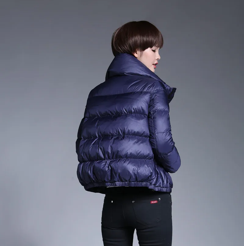 Winter Short Down Jacket Women Ultralight Duck Jackets 2021 New Parkas Fashion Female Waterproof Warm Tops Puffer Coat  Zipper