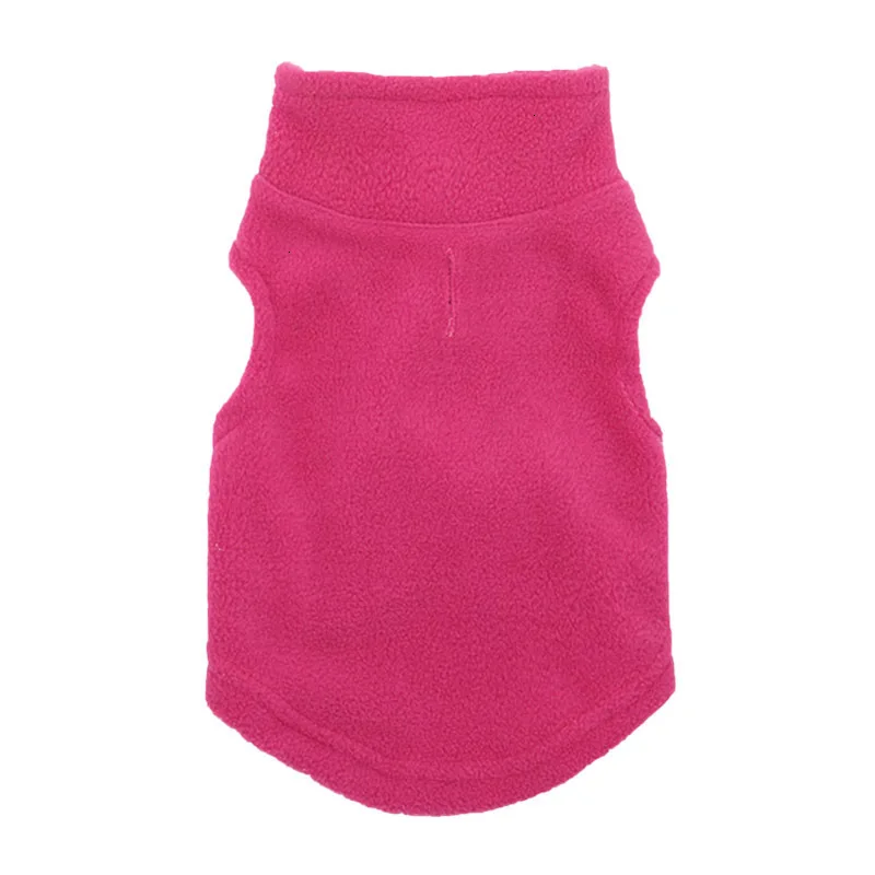 Soft Fleece Dog Coat Warm Puppy Clothes Winter Dog Jacket Coat Small Dog Clothes Pomeranian Pug Shih Tzu Clothing Warm Cat Coat