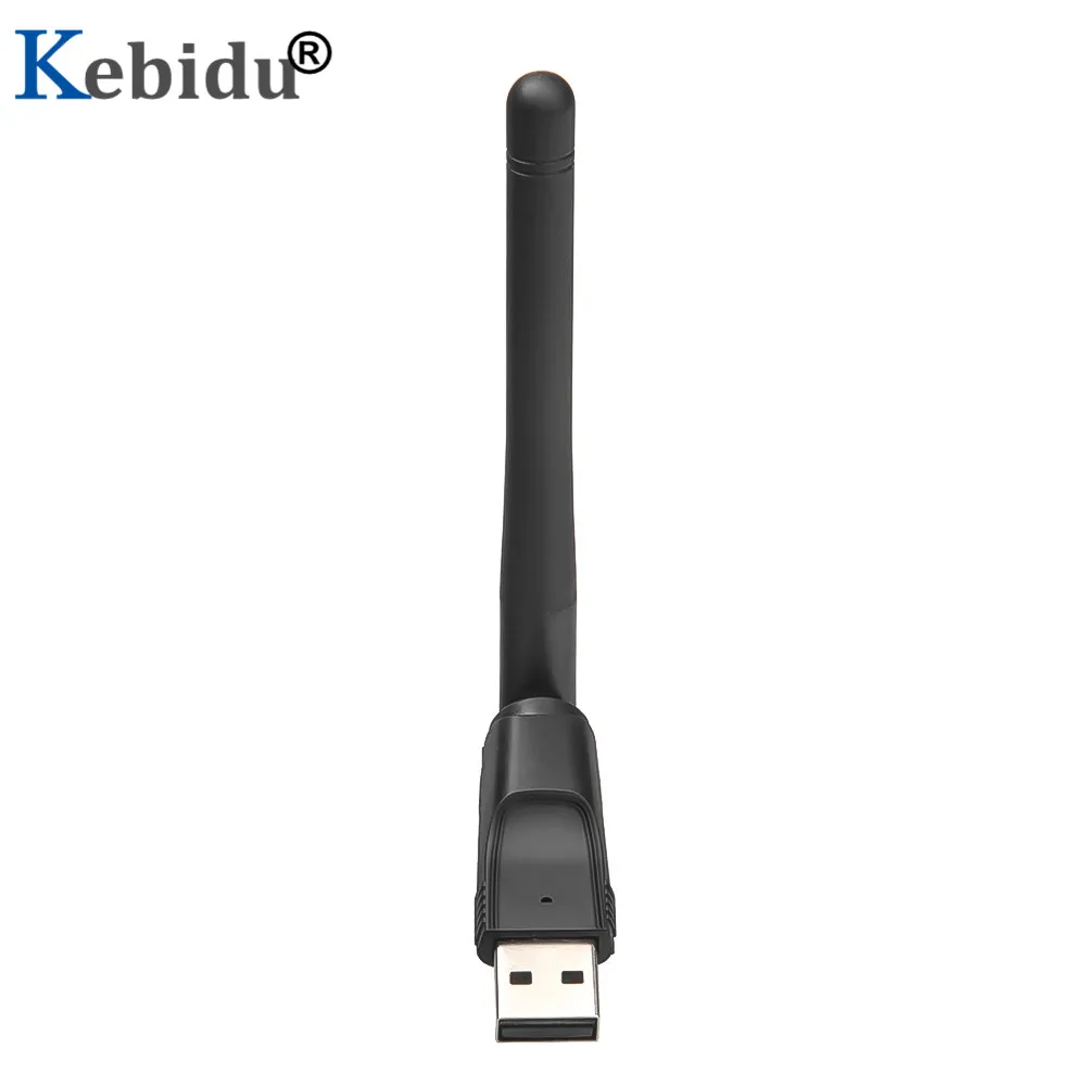 Беспроводной мини USB Wi Fi адаптер kebidu сетевая LAN Карта MT7601 150 Мбит/с 802.11n/g/b ключ для